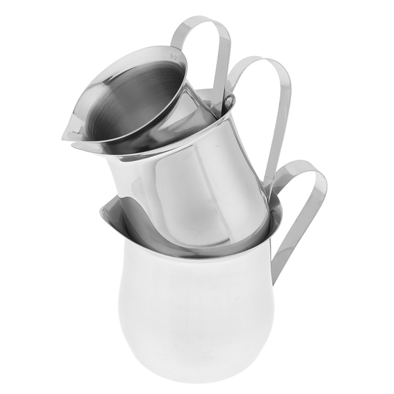 Kitchen Stainless Steel Creame - Pour Spout Pitcher 评论和价格