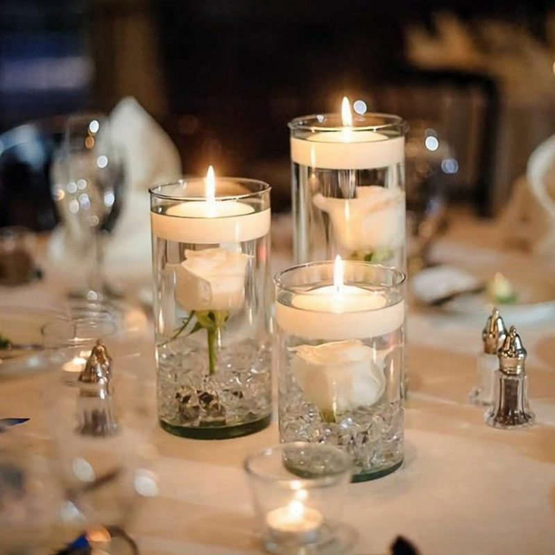 1pcs Clear Cylinder Glass Cand - Candle Glass Supplies 评论和价格