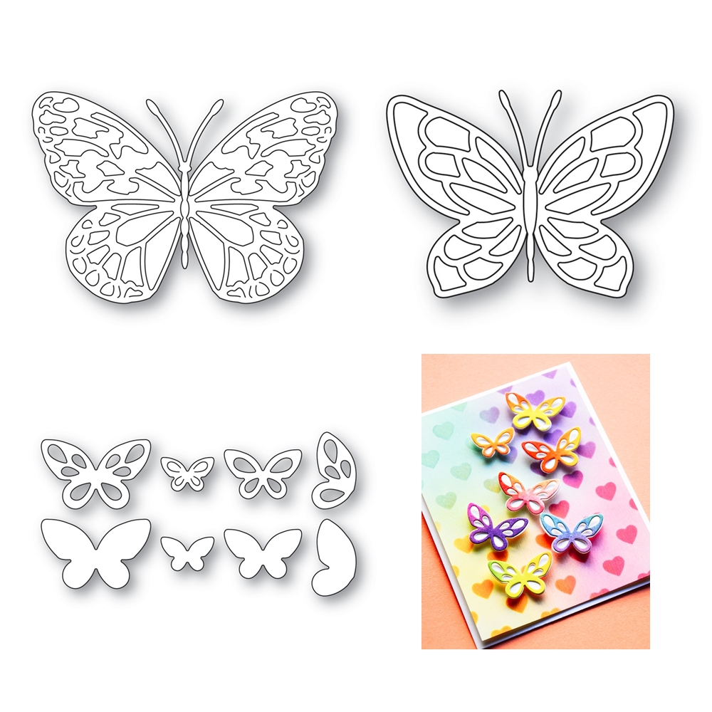 Stained Glass Butterfly Metal  - Candle Glass Supplies 评论和价格