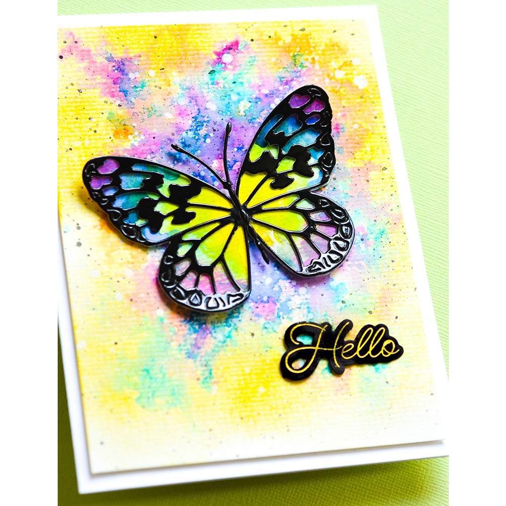 Stained Glass Butterfly Metal  - Candle Glass Supplies 评论和价格