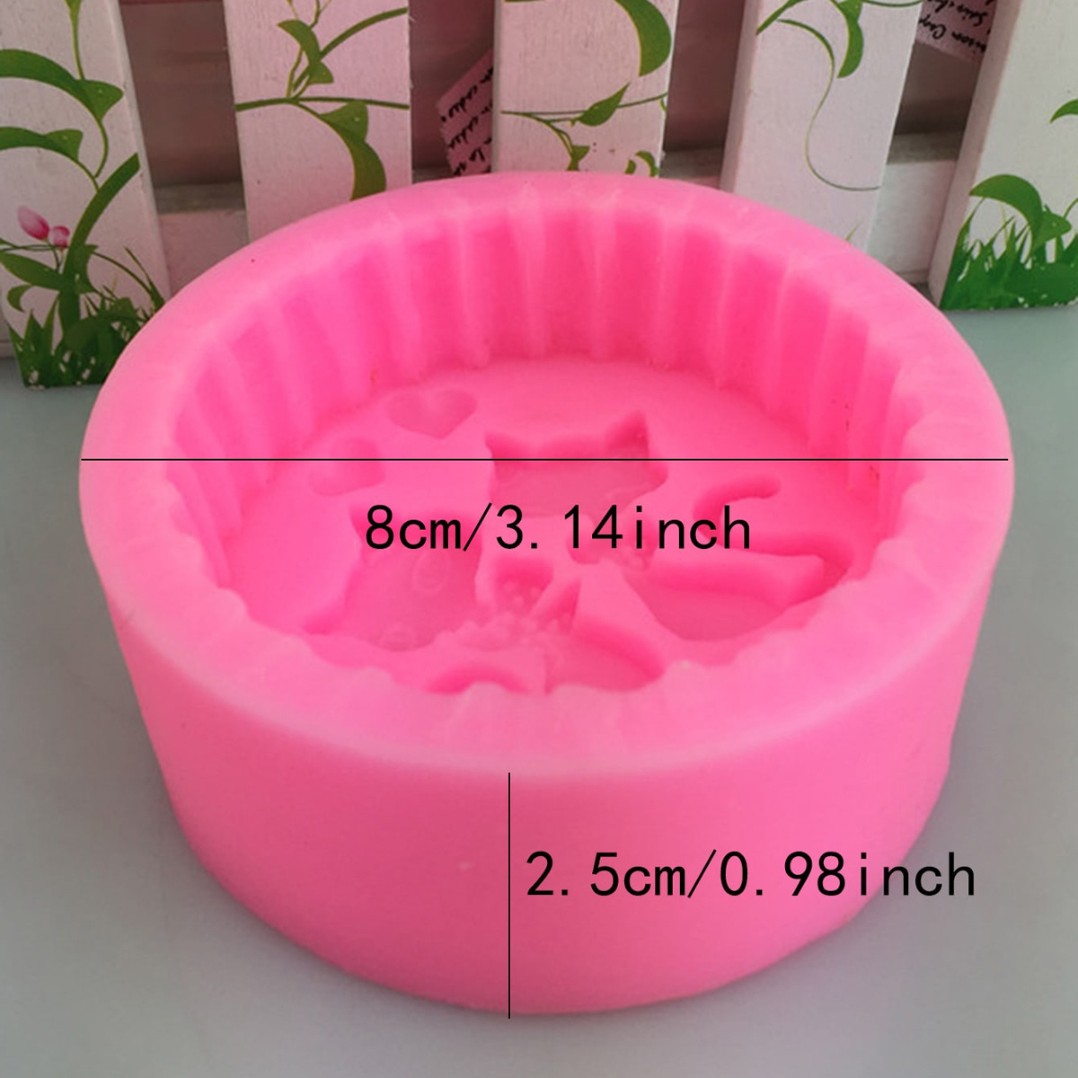 1-Piece Silicone Cat Soap Mold - Candle Supplies In Bulk 评论和价格