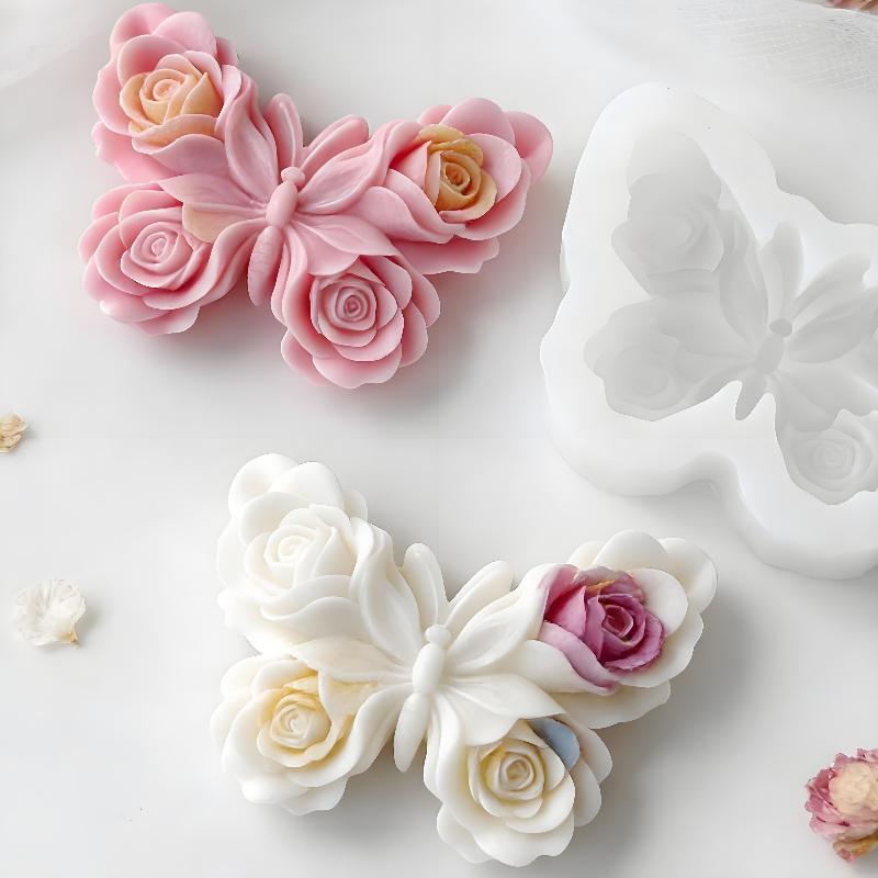 DIY Rose Butterfly Form Silico - Candle Supplies In Bulk 评论和价格