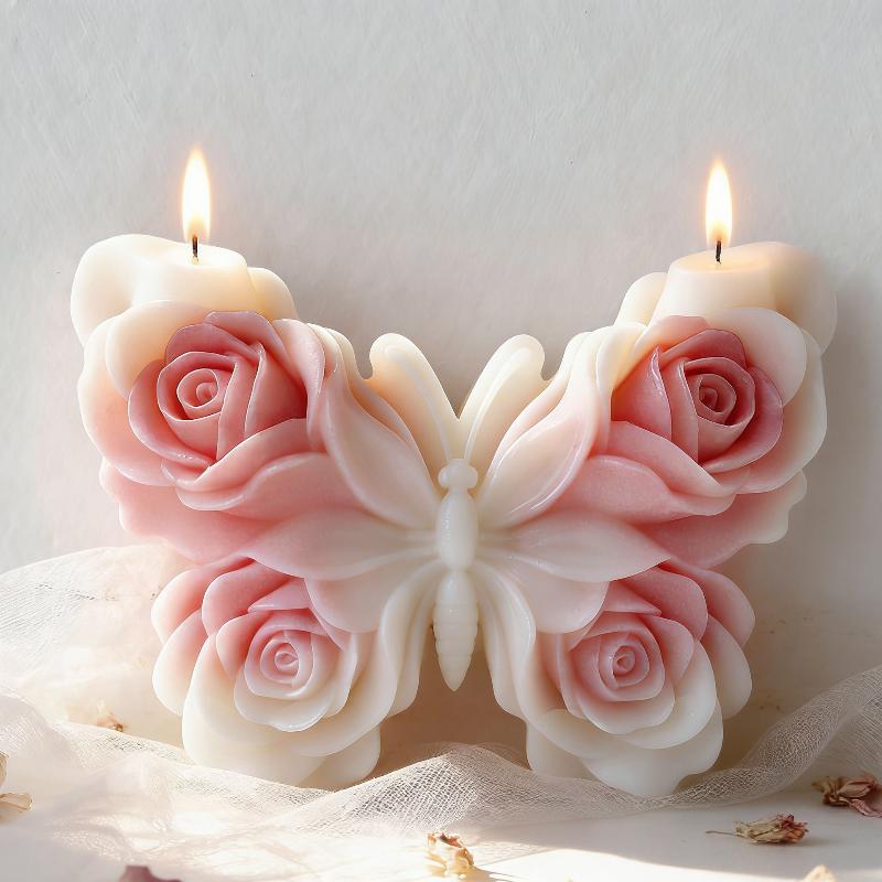 DIY Rose Butterfly Form Silico - Candle Supplies In Bulk 评论和价格