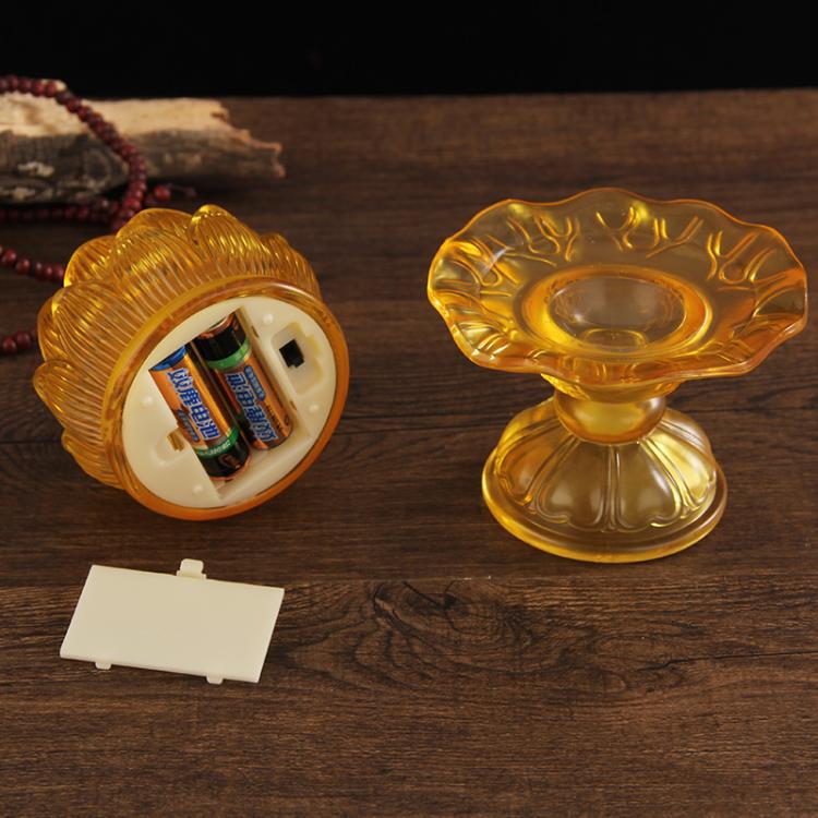 Battery Powered Colorful Glass - Candle Glass Supplies 评论和价格