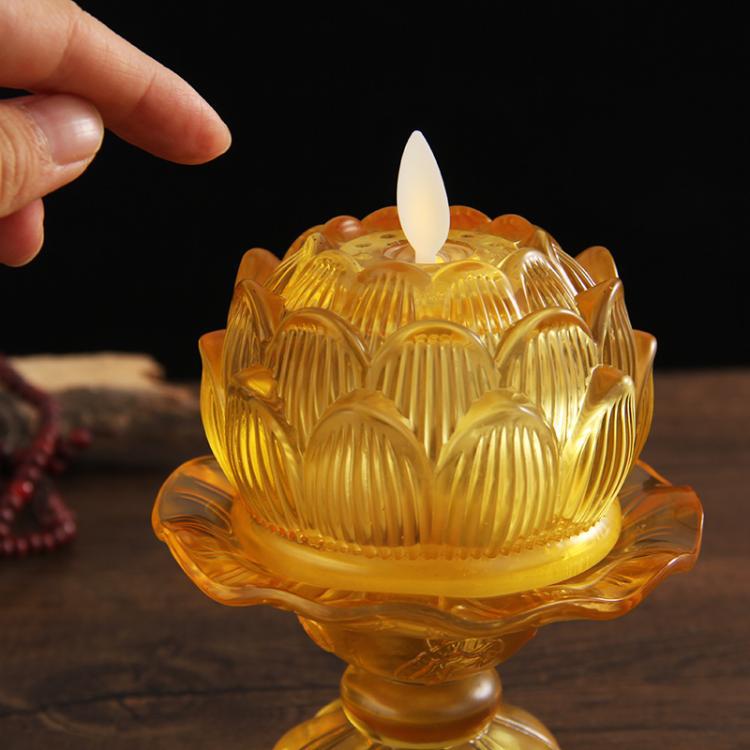 Battery Powered Colorful Glass - Candle Glass Supplies 评论和价格