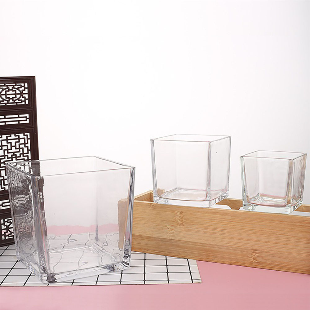 Geometry Square Candlestick In - Candle Glass Supplies 评论和价格